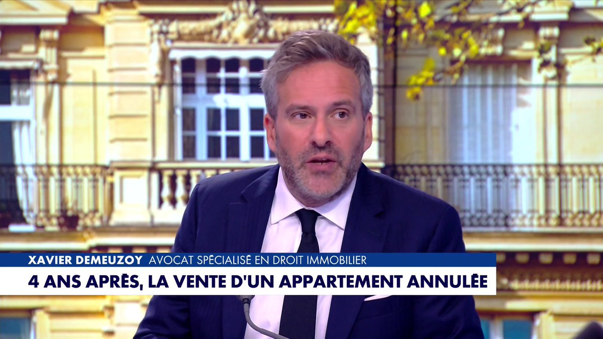 Xavier Demeuzoy, sur l'annulation de la vente d'un appartement : «C'est un acte grave» Toute l'info est à retrouver sur