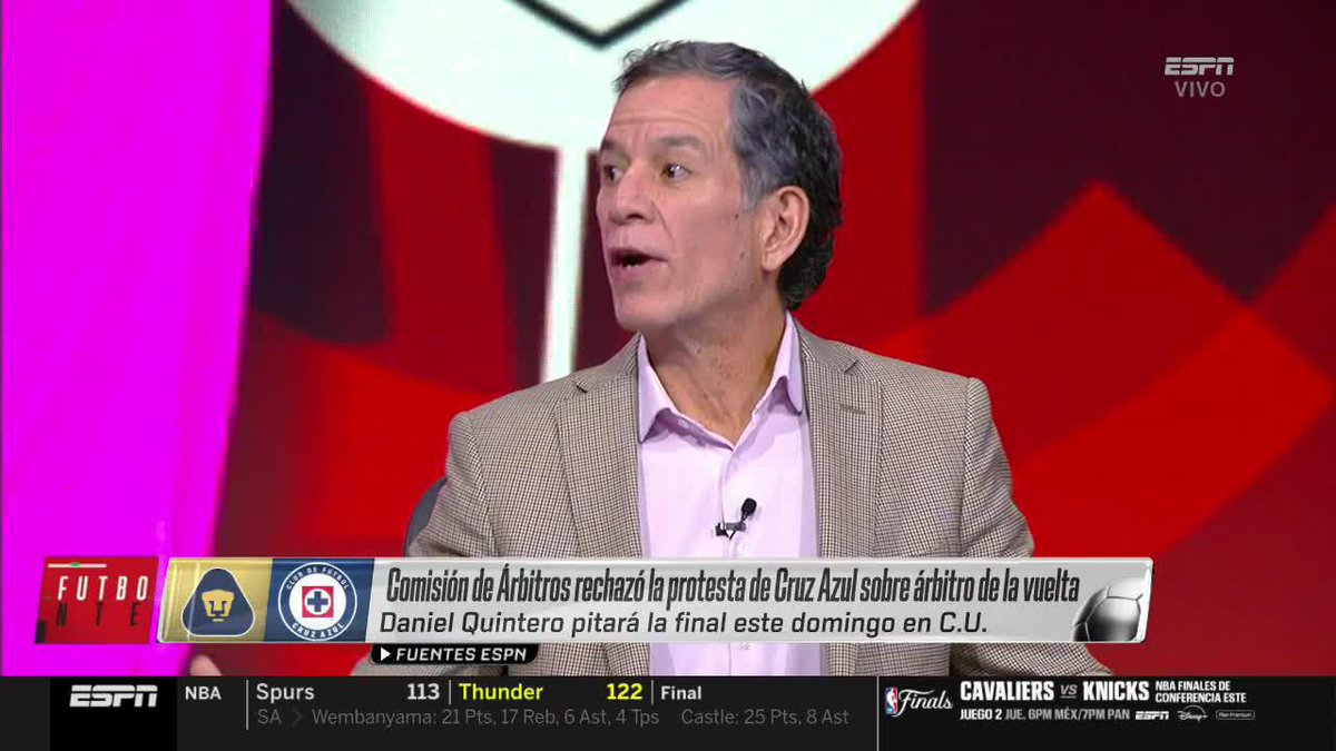 "Si la Comisión de Arbitraje no considera el mejor a Ramos, estamos locos" "ES UN GREMIO DE MUCHA ENVIDIA" El debate sobre el rechazo de la Comisión de Arbitraje