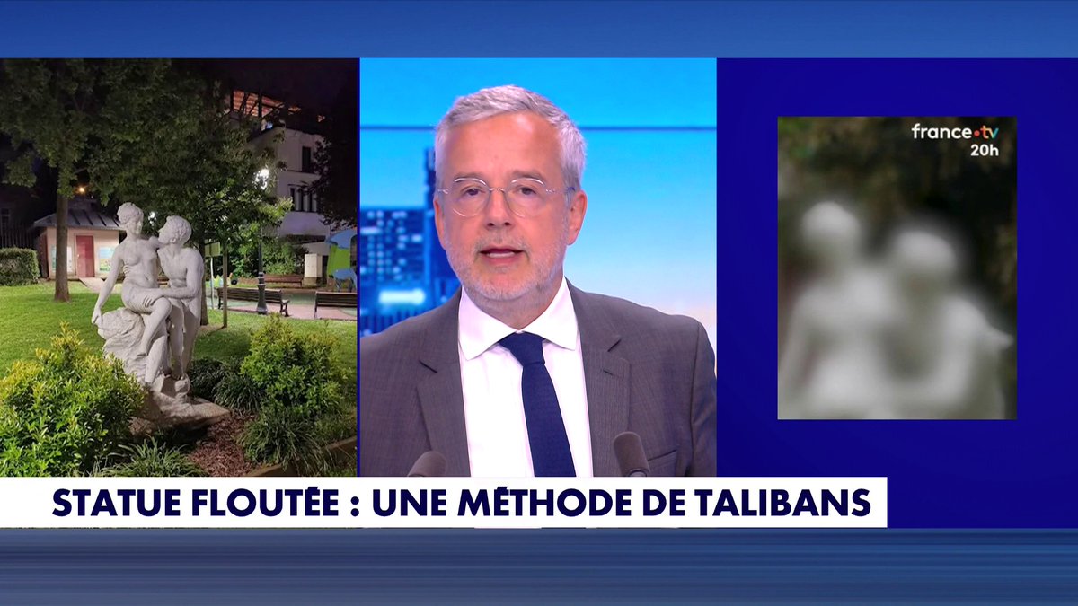«Statue floutée : une méthode de talibans» : le billet de Romain Desarbres dans #LaMatinale