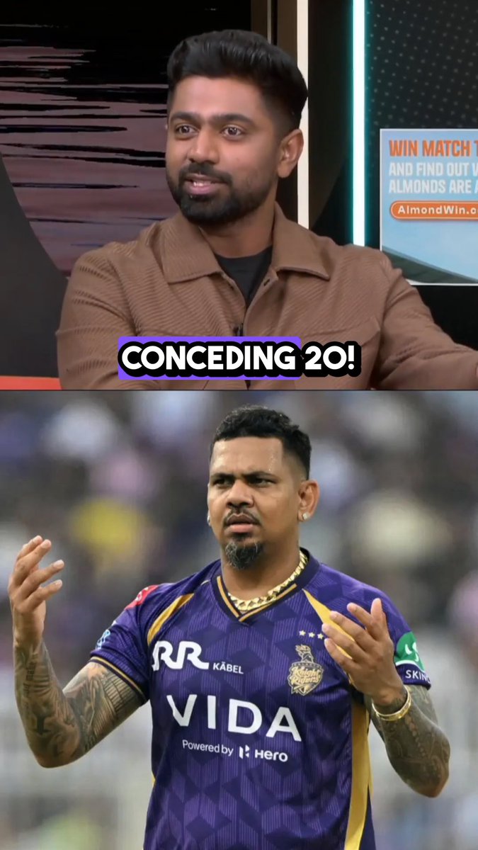 Flabbergasted at the Narine brilliance ✨