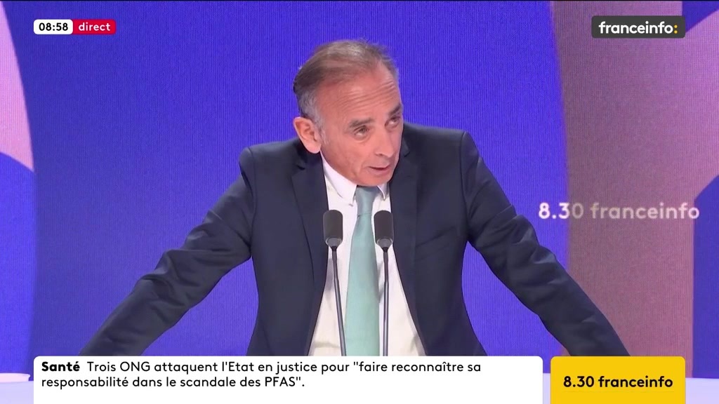 🔴 J. Bardella : héritier politique ou principal rival ? ➡️ "Il fait beaucoup d'efforts pour essayer de faire croire que le RN est de droite alors qu'il est dirigé par des gens de gauche [...] M. Le Pen, qui est la véritable patronne, est une [...] socialiste", dit Éric Zemmour