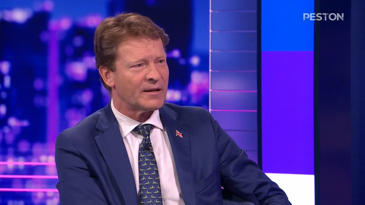 .Richard Tice MP 🇬🇧: If he does win, frankly you owe us an apology Robert Peston: Why… I did not say anything negative about him? Deputy Reform leader says that questions over the suspension of their Makerfield by-election candidate's social media are ‘irrelevant to real people’ #Peston