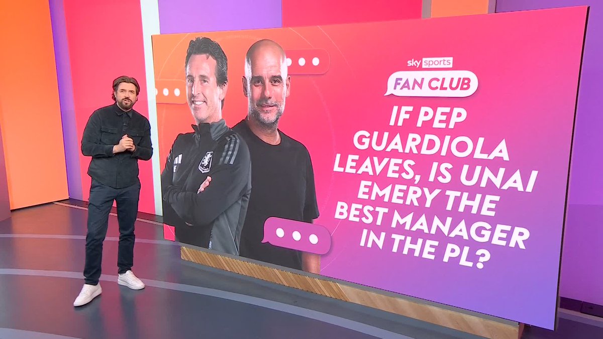 ๐ฃ๏ธ "He's got the most trophies and most experience." Is Unai Emery the best manager left in the Premier League if Pep Guardiola leaves Manchester City?