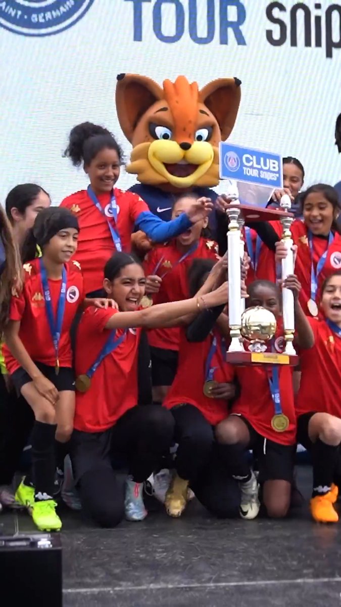 Retour sur la Coupe du Club Tour SNIPES qui a eu lieu le dimanche 3 mai au Campus PSG 🏆🔴🔵