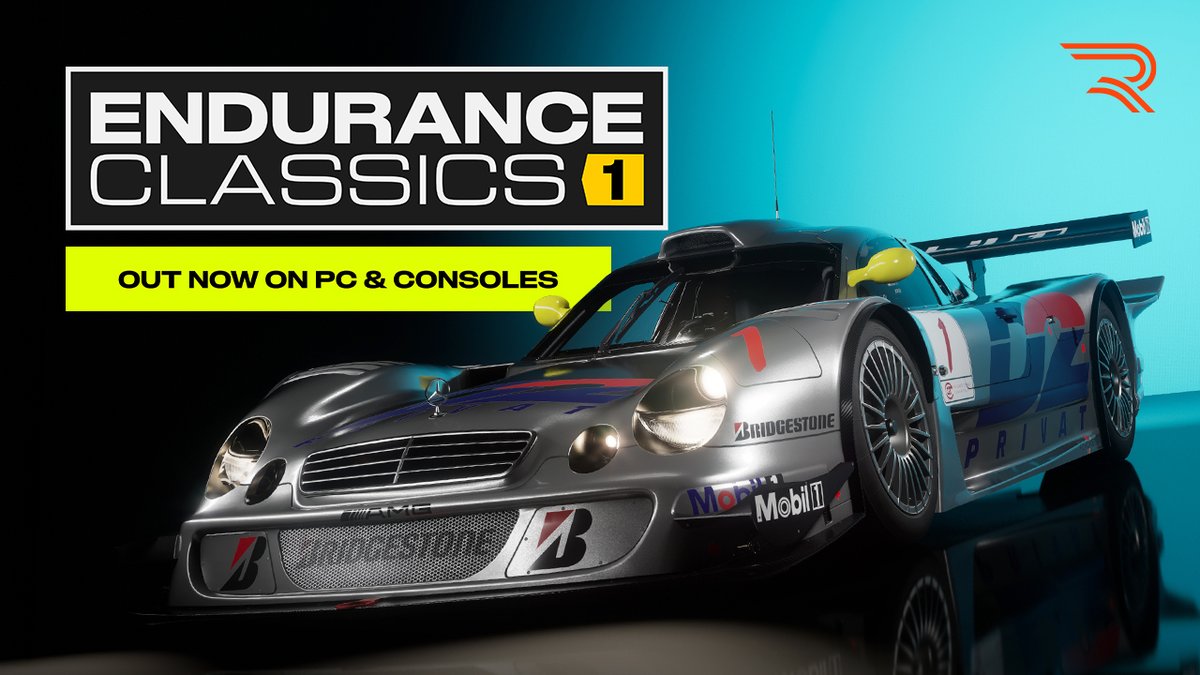 Endurance Classics Part 1 🔥 Now available on PC, PS5® and Xbox Series X|S—featuring the Circuit des 24 Heures du Mans, Mercedes-Benz CLK LM, Porsche 911 GT1 ‘98 and Porsche 956. #RENNSPORT #SimRacing #Motorsport