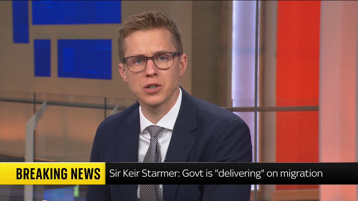 BREAKING: The number of asylum seekers being housed temporarily in UK hotels stood at a low of 20,885 to the end of March 2026. This is down 35% year-on-year, Home Office figures show Politics latest: 📺 Sky 501 and YT