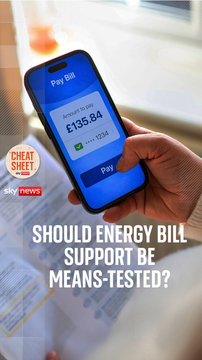 Rachel Reeves will outline measures aimed at easing the cost of living crisis - but there is expected to be no universal support for energy bills. On #CheatSheet Sophy Ridge and Wilfred Frost discuss whether or not this is the right decision 🎧👉