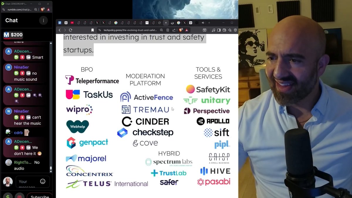 "Disinformation" was such a huge and growing field in 2023 that venture capital firms were investing hundreds of millions of dollars into "disinformation"-focused start-ups to get in on the financial upside of the censorship gold rush.