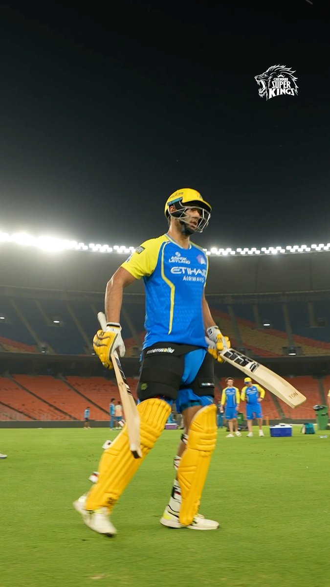 Giving it all for one big game! 💛🔥 #WhistlePodu #GTvCSK