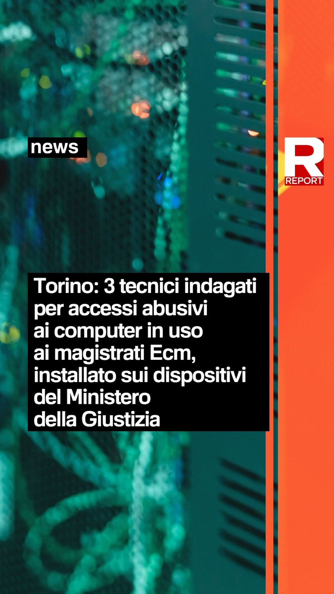 Il comunicato della Procura di Milano conferma quanto anticipato da Report: nel corso del servizio “Giustizia cieca”, il tecnico informatico Stefano ha raccontato le perquisizioni subite nell’ambito dell’inchiesta scaturita dall’esposto presentato dal Ministero della Giustizia