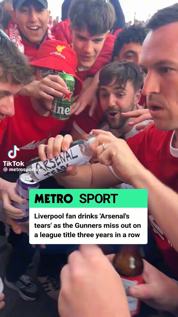 Every fanbase crying about our celebrations is so sweet, but Liverpool fans specifically can’t talk. They were thinking about us during their title parade the losers.