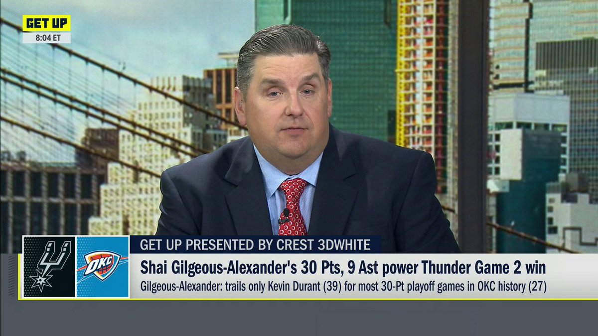 .Brian Windhorst breaks down how the Thunder were able to win Game 2 vs. the Spurs 🔑