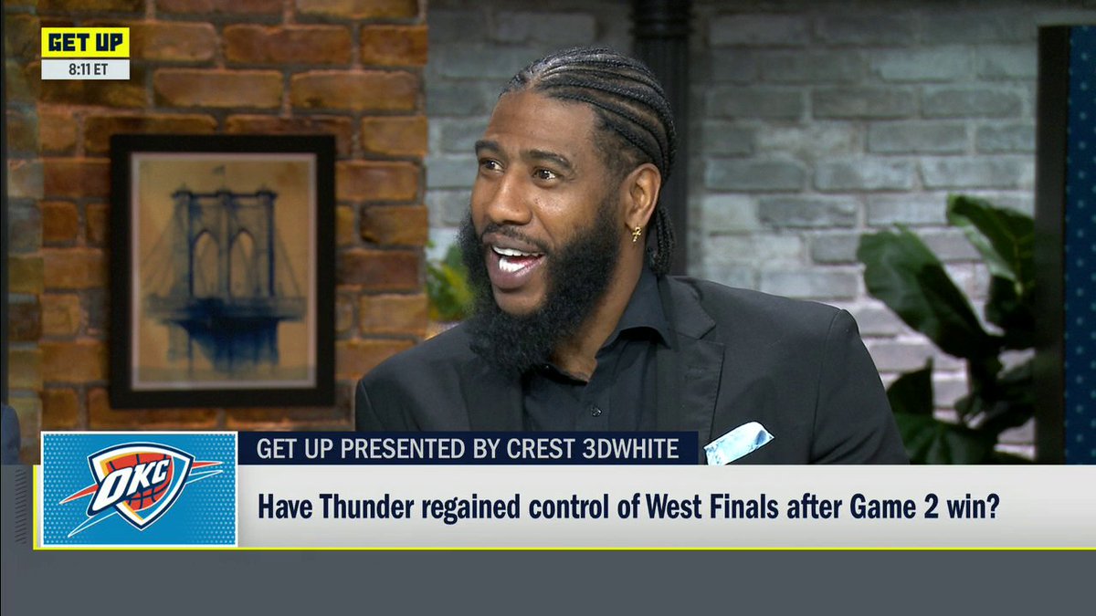 "OKC wins the injury report in this situation. ... They are not as reliant on somebody getting in a rhythm and having the ball. The Spurs are." โIman. on both teams' key injuries suffered in Game 2 โ๏ธ