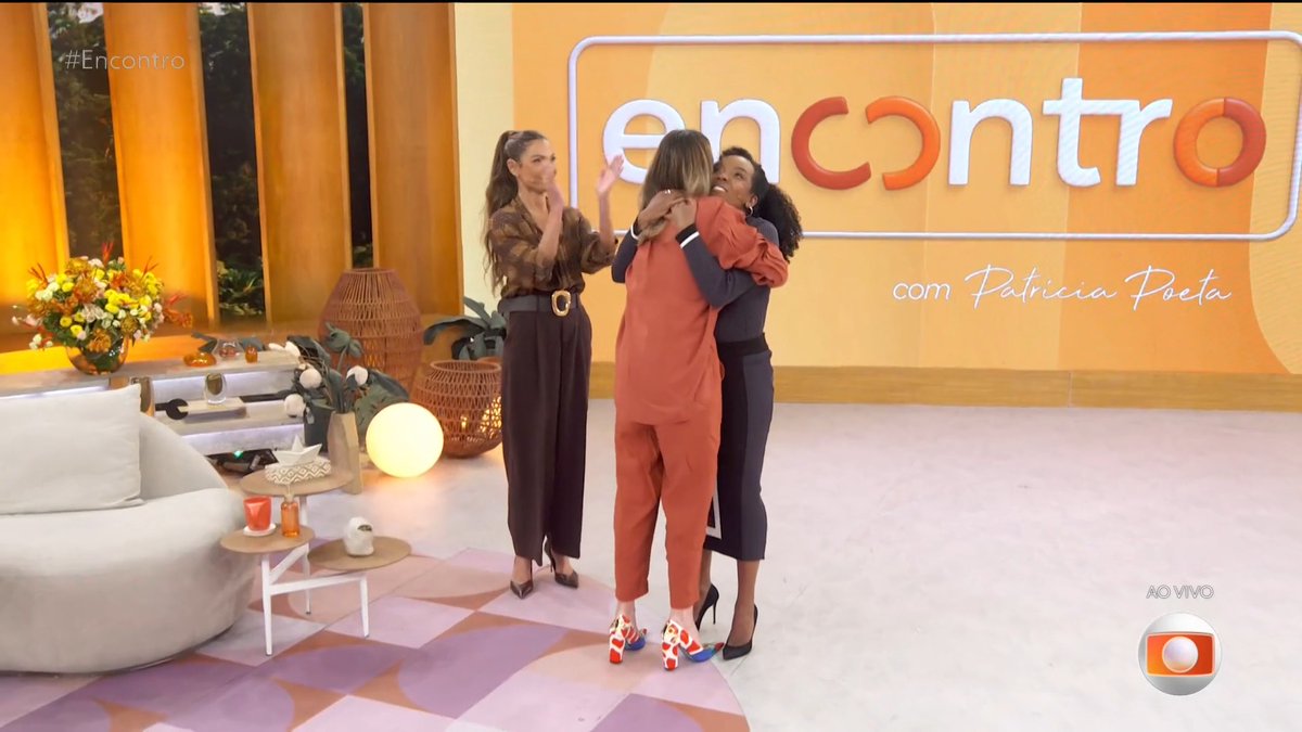 O ENCONTRO DAS DUAS CAMPEÃS 🥹🫂 Thelminha e Ana Paula juntas no #Encontro 💞 #TVGlobo ANA PAULA NO ENCONTRO