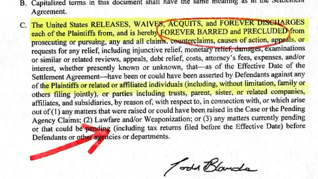 Trump just gifted himself a get-out-of-jail-free card. The Justice Department “forever barred” itself from investigating tax crimes committed by Trump, his businesses, or his family. Insane levels of corruption.