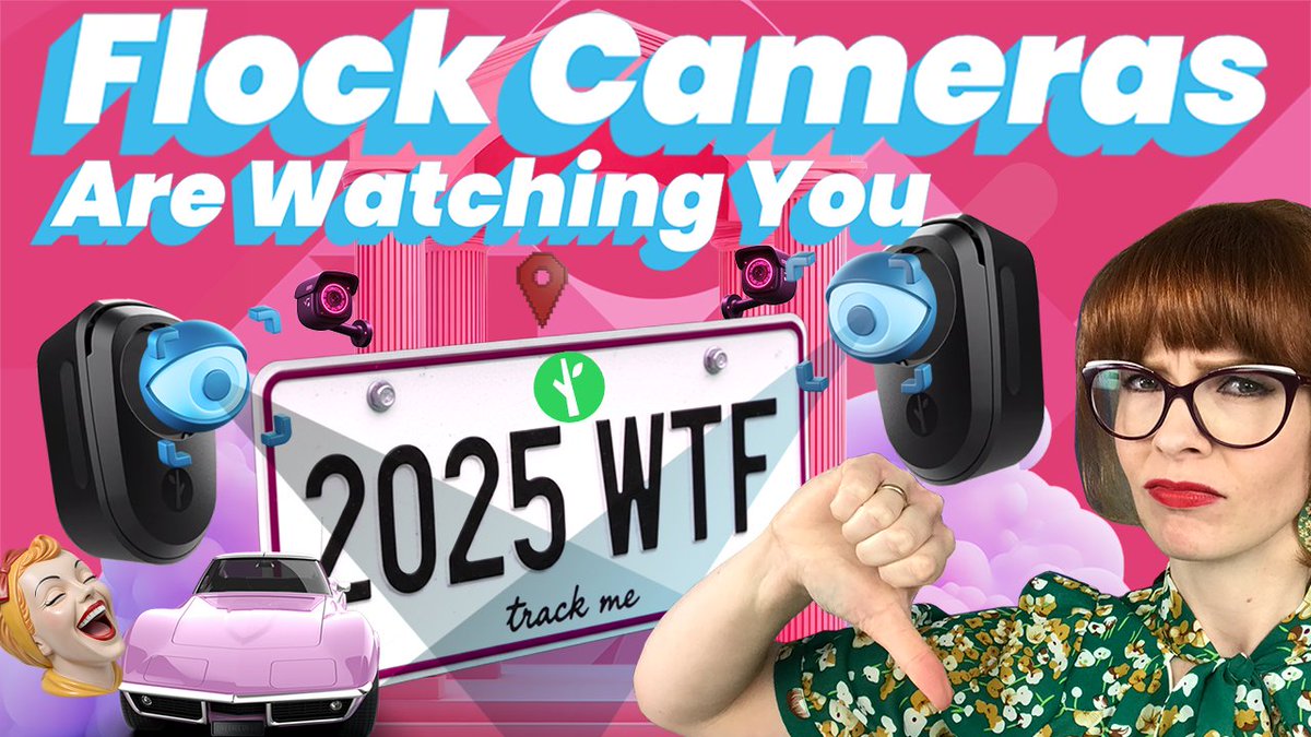 He built a nationwide surveillance network tracking millions of cars. And then called anyone who wants to know where these cameras are "terrorists". This is the new normal -- cameras tracking your every move, and if you try to push back you become a target.