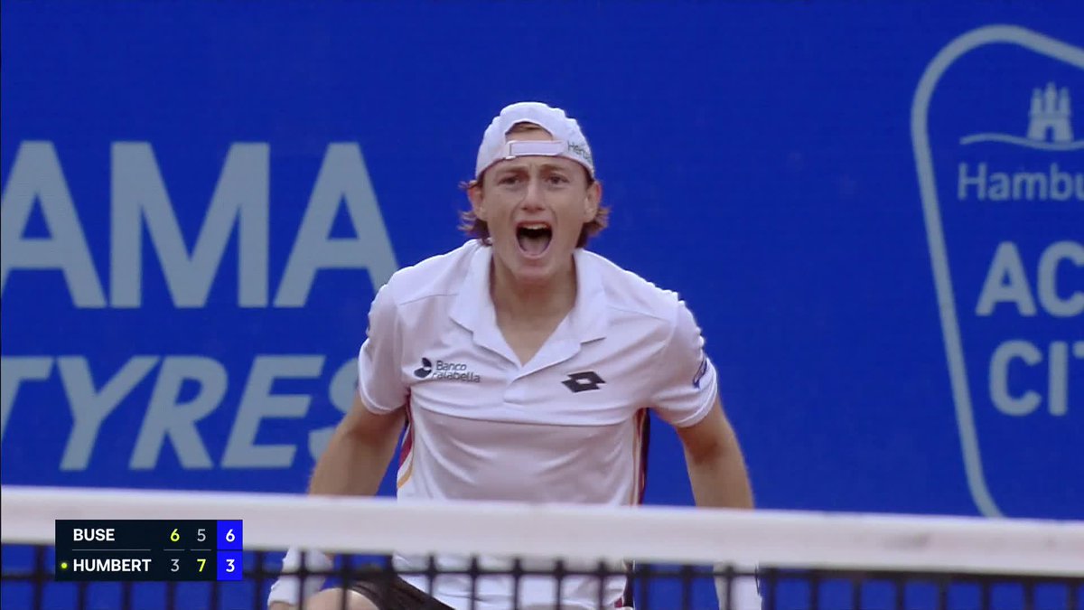 ¡NACHO ES CLAVE! 🇵🇪🔥 Victoria y SEMIFINALES de #Hamburgo para Buse. 👏 📺 Mirá el mejor tenis en el Plan Premium de Disney Plus.
