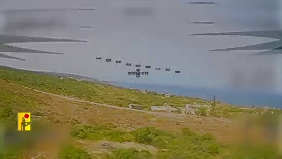 🎥 Hezbollah released footage showing an FPV suicide drone striking an Israeli military vehicle in the Iskandaroun area of Al-Biyadé, a coastal town in southern Lebanon near the Israeli border on May 17, despite the vehicle being covered with improvised anti-drone netting. The footage comes a day after Israeli media reported that Israeli soldiers deploying to southern Lebanon had resorted to sourcing fishing nets from nearby kibbutzim to shield vehicles and positions from Hezbollah’s explosive drones. Israeli officers told local media the nets are intended to push the blast away from troops, while senior military officials admitted the growing fiber-optic drone threat still has “no clear solution.”