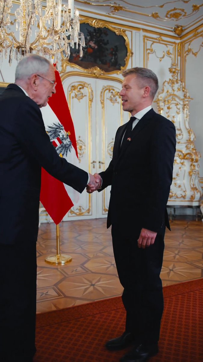 Herzlich willkommen in Wien, Premierminister Magyar Péter (Ne féljetek)! 🇦🇹 🤝 🇭🇺
