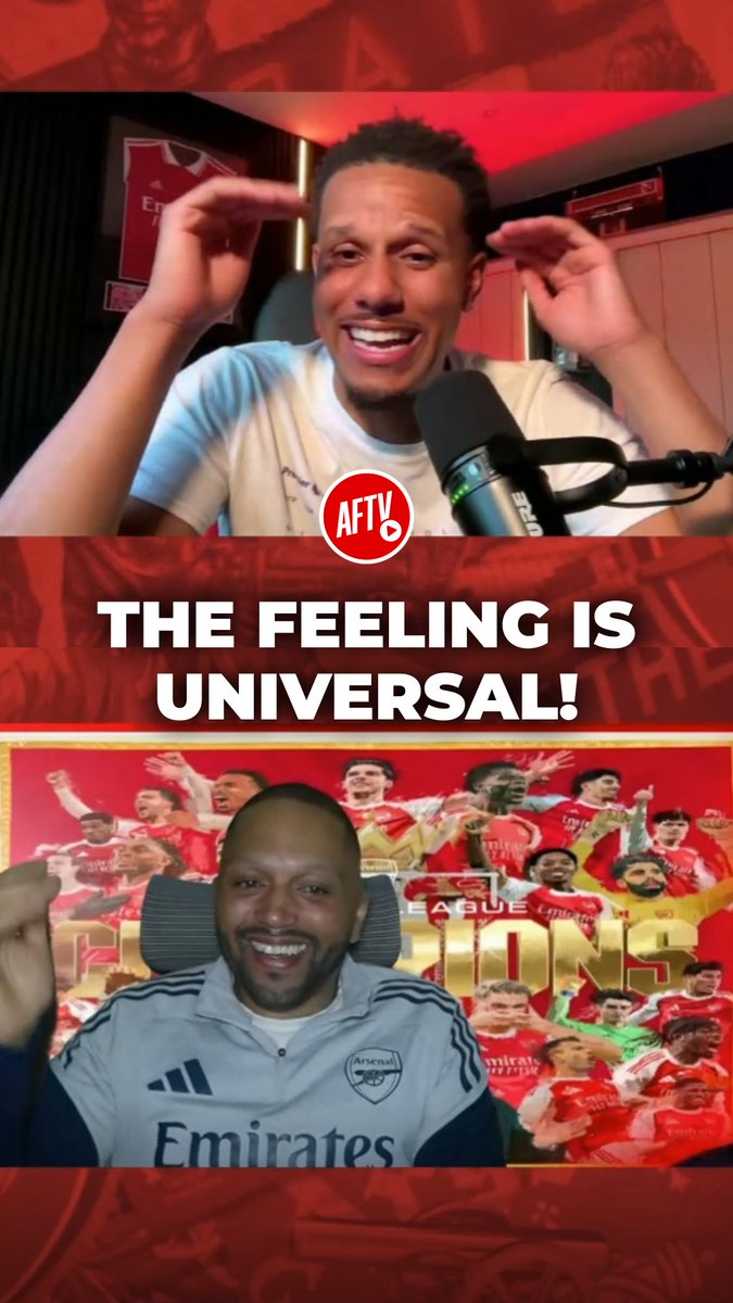 No words need to be said… just enjoy this moment! 🍾🥳 #AFTVLive