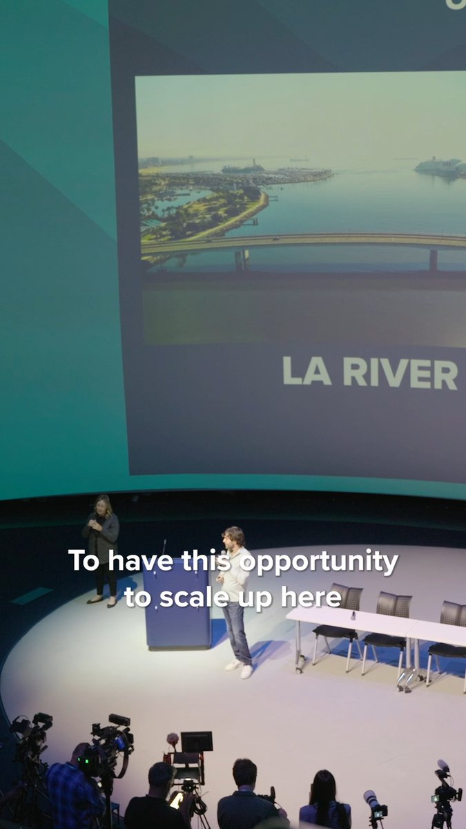 We are expanding our operations in Greater Los Angeles. 🇺🇸 Last week, we announced our agreement with county and city leaders in Los Angeles to help intercept an estimated 410–628 tons of plastic from entering the Pacific Ocean each year. Our next Interceptor deployments are planned in Los Angeles and San Gabriel Rivers. Some highlights from last week's event ⬇️