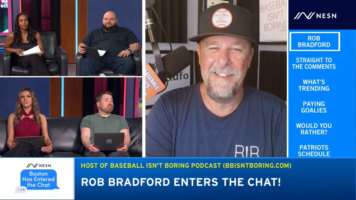 .Rob Bradford on #BHETC: "This is the reason they didn't trade [Duran]... with this team, with this lineup, he is so, so important." Lucy Burdge / Joe Murray / Kasey Hudson / Keagan Stiefel