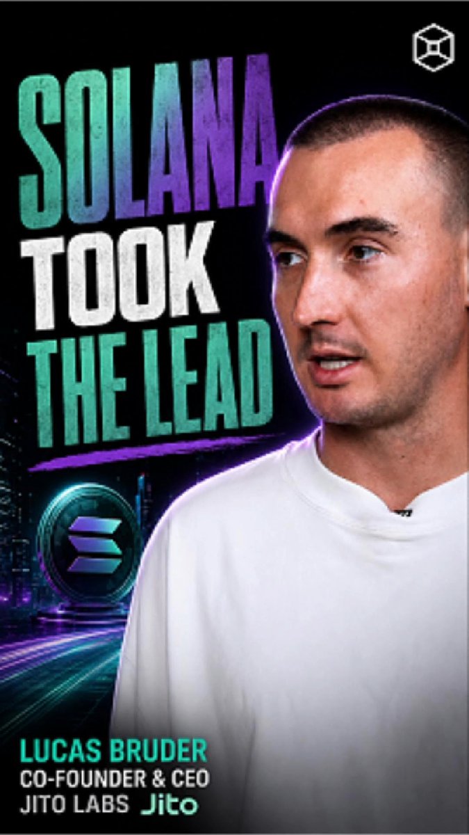 Lucas Bruder: “Solana Is Already Eating Ethereum’s Lunch” Jito Labs co-founder & CEO buffalu says Solana's speed, cost, and onchain liquidity lead are pulling new crypto users away from Ethereum.