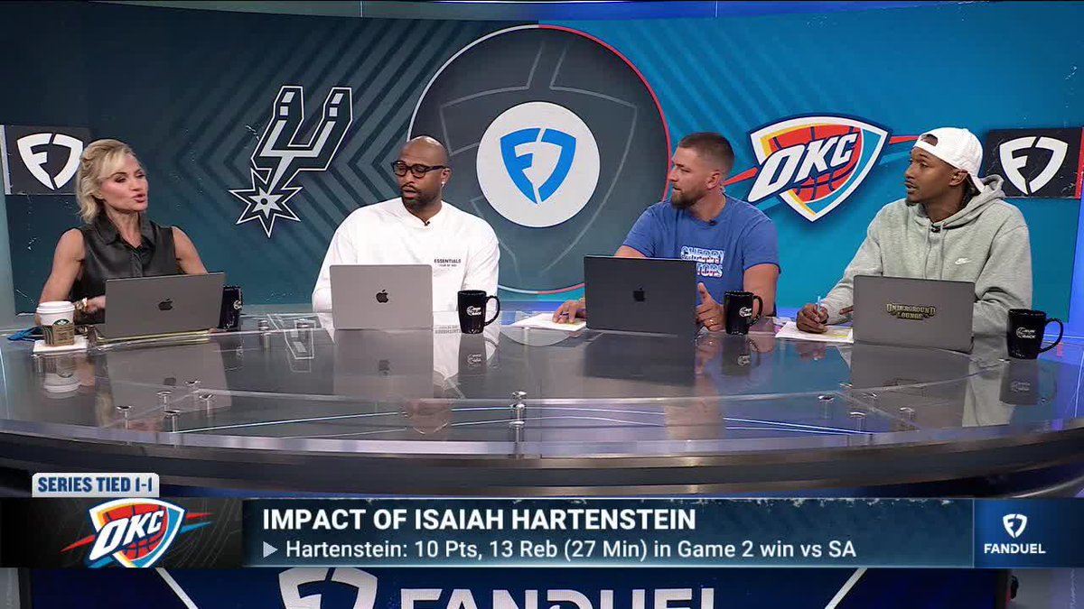 . DeMarcus Cousins says Isaiah Hartenstein did NOT play dirty vs. Wemby 🗣️ "He did exactly what he was supposed to do. He junked the game up...that's the game plan vs. Wemby." "This is his role. This is what makes OKC so good." - Chandler Parsons Michelle Beadle | Lou Williams