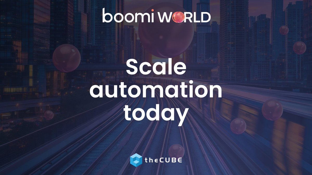 Join theCUBE’s John Furrier &amp; Gemma Allen at #BoomiWorld, as they speak with Matt McLarty to discuss how Boomi Companion uses #AIagent skills to automate solution building on the Boomi platform. 💡 Get more insights! #EnterpriseAI #BoomiCompanion