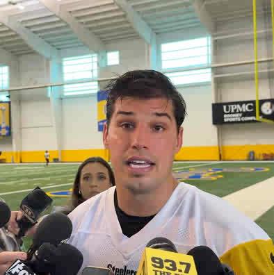Mason Rudolph talks why the #Steelers need him