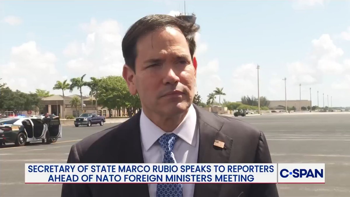 Secretary of State Marco Rubio (Secretary Marco Rubio): "The future of Cuba belongs to the people of Cuba is terms of how they're governed, what the system looks like and so forth, but the national security threat, that's 100% something we're going to focus on because that's about America."