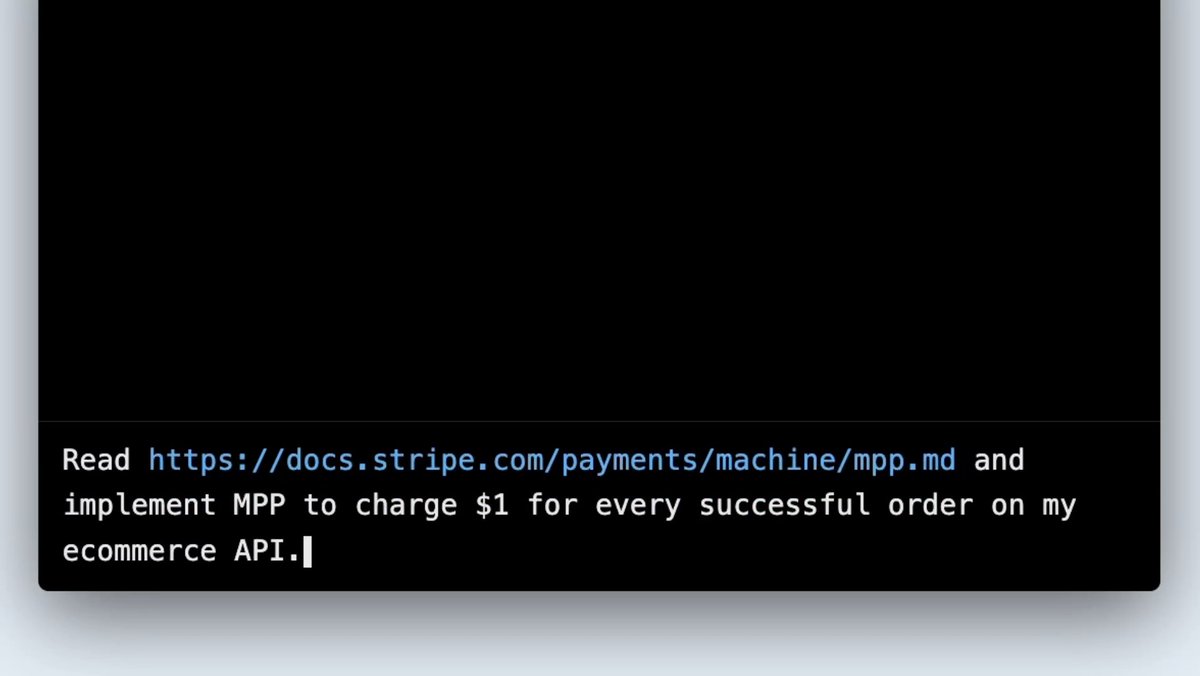 New: set up machine payments with a single prompt to your agent.