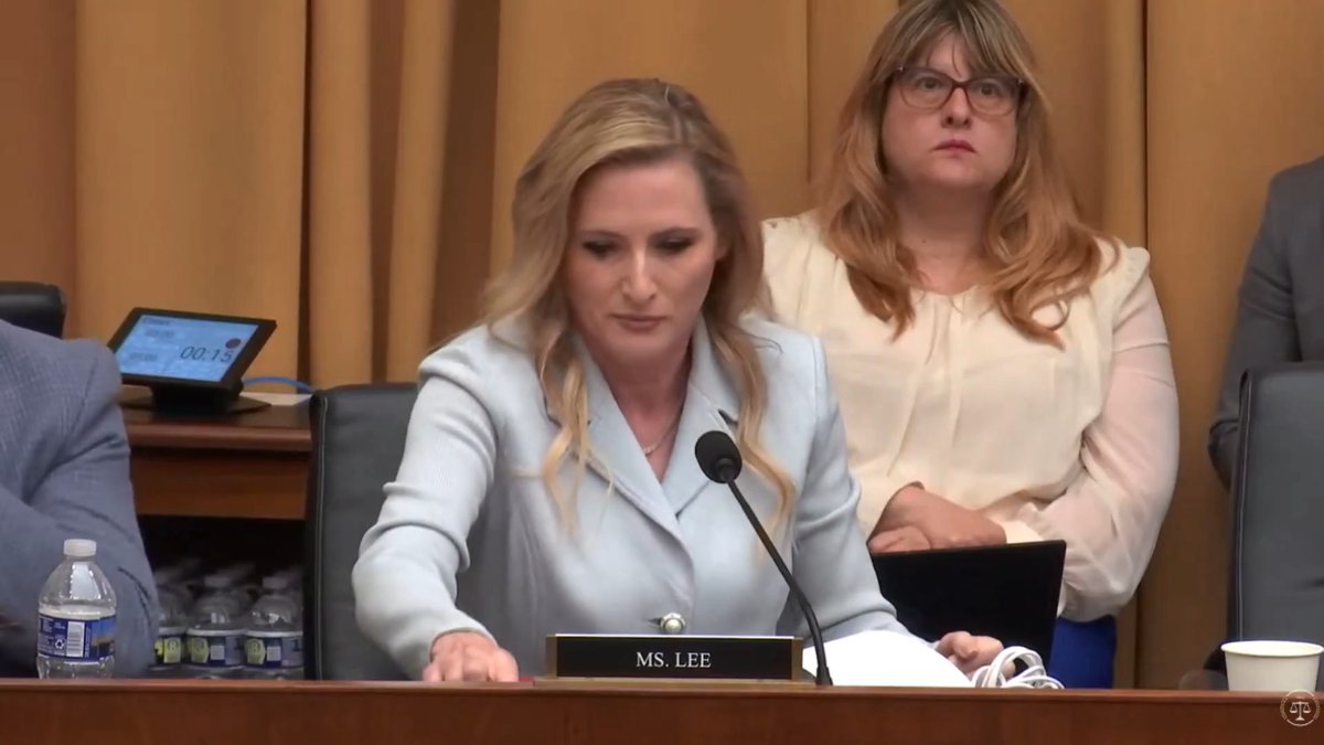 Judges are just that: judges. Not policy makers. An independent judiciary cannot function if they are treated like politicians whenever they release an unpopular opinion. Congresswoman Laurel Lee is on fire 🔥