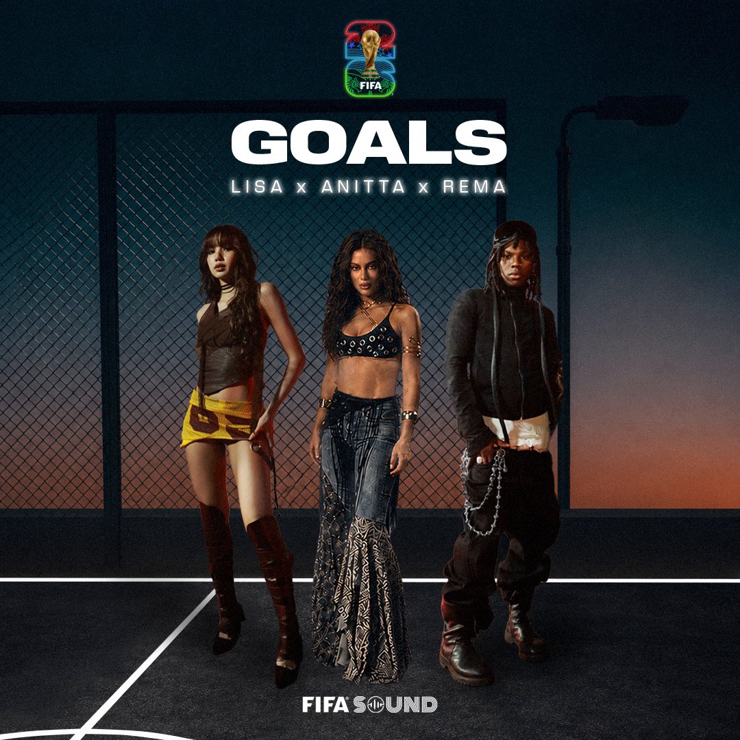⚽ GOALS ⚽ Stream the latest #FIFAWorldCup single by Lisa x @anitta x REMA now!