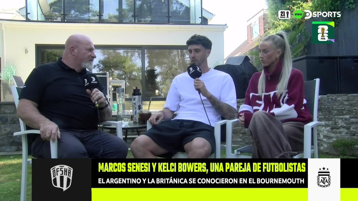 "DESPUÉS DE CUATRO AÑOS, ES TIEMPO DE NUEVOS OBJETIVOS" Marcos Senesi, en exclusiva con Christian Martin, dice adiós a su etapa en Bournemouth. ⚽ El defensor argentino disputó 126 partidos y marcó seis goles. #SeHablaAsíDSPORTS