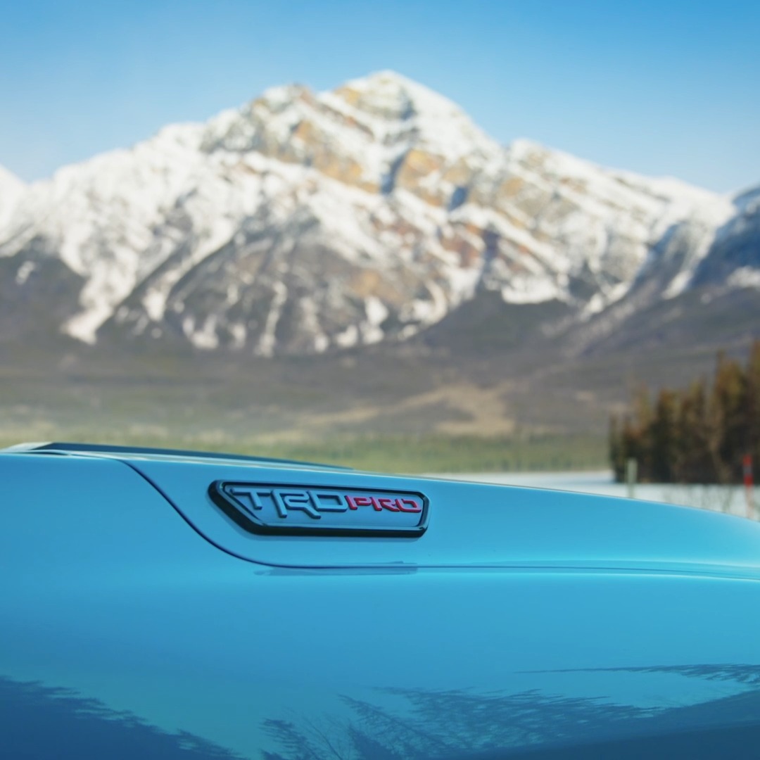From game night to breathtaking sights. After catching the Canucks’ season finale in Edmonton, Toyota on the Road winner Lee Ohman hit the highway to Jasper in a Toyota 4Runner TRD Pro, courtesy of Toyota Pacific.