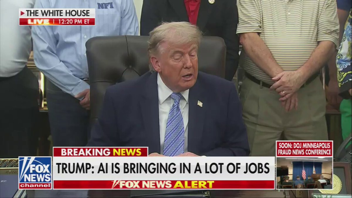 Trump: We’re building what we’re calling the Triumphant Arc. It’s like the Arc de Triomphe—the one you would probably know in Paris. This one is similar, slightly larger. We have to do slightly larger. Reporter: Do you need congress to sign off on that? Trump: No. We don’t need anything from Congress.