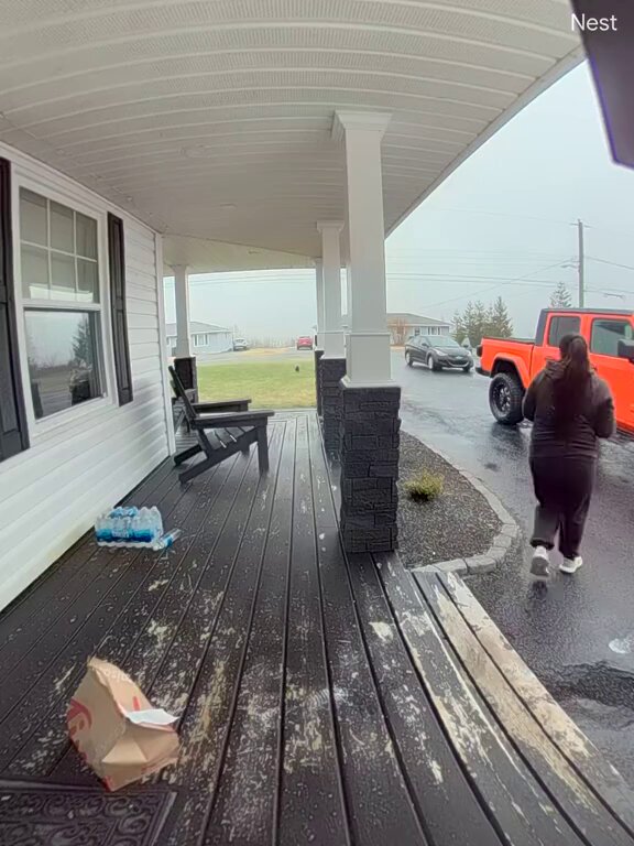 When crows steal your DoorDash. I’m pretty sure it’s not this crow’s first rodeo. You can tell he’s done that before 😂😂😂