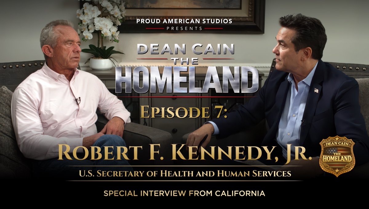 Americans are obese and malnourished at the same time. It has never happened before in human history. The food industry is responsible. Secretary Kennedy just told Dean Cain exactly who engineered it. The Homeland Episode 7. Streaming now. 🚨