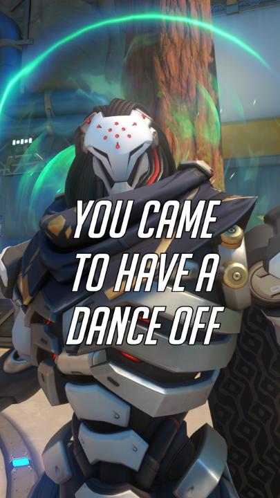 God forbid an omnic catch a little bit of motion 💃