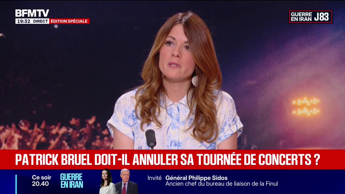 Patrick Bruel: “Moi je n’irais pas voir ses représentations par respect”, affirme Maud Bregeon