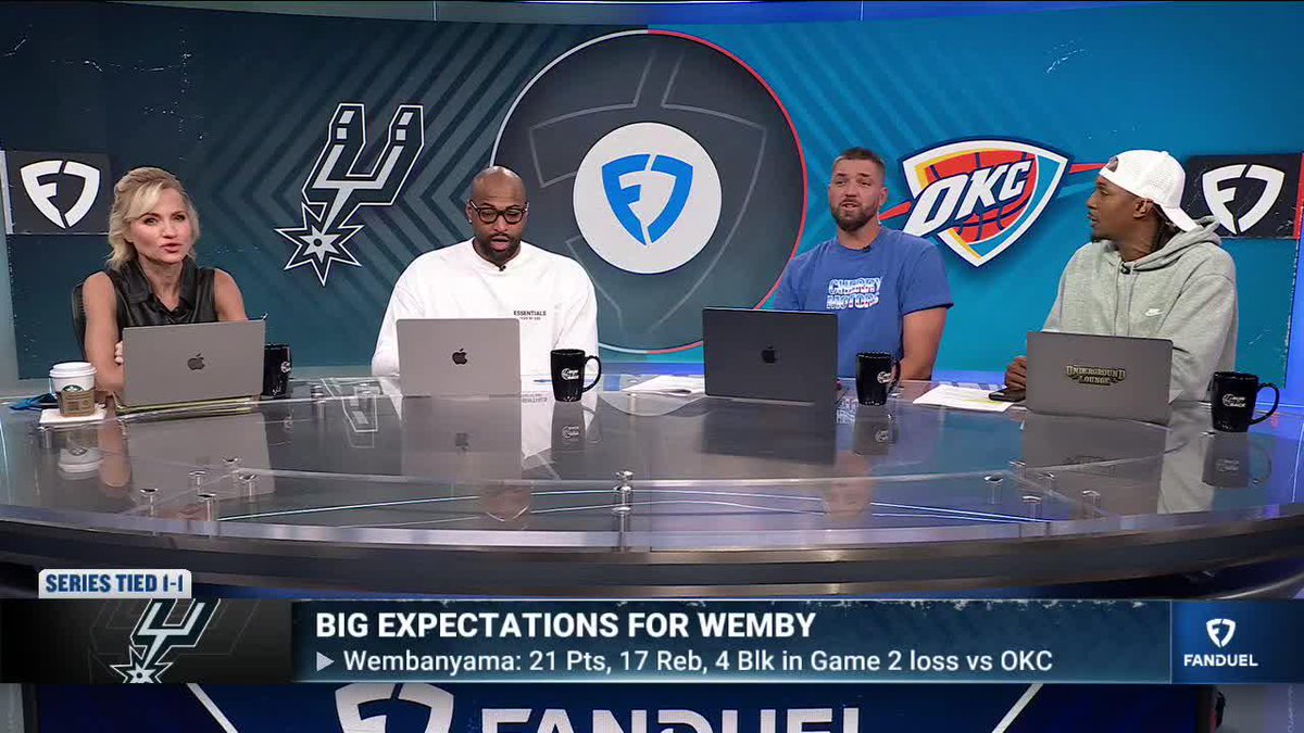 "2 free throws for Wemby is absurd. The man was getting mauled!" 😱 Boogie, Chandler and Lou aren't rolling with Michelle's advocacy for the Spurs superstar 😂 Michelle Beadle | DeMarcus Cousins | Chandler Parsons | Lou Williams