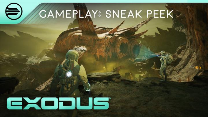 We’ve got new work-in-progress EXODUS gameplay to share. ⤵️ This one teases the most volcanically active world in the Malakbel system. Poisonous atmosphere. Sulfuric rivers and geysers. Beautifully toxic. And buried in a crater, the wreckage of a derelict starship. Whatever’s inside could be worth the descent. Or just another ruin lost to time. Only one way to find out. WHAT YOU’RE SEEING IN THIS CLIP: ☢️ Jun Aslan, with companions Elise and Phaedra, passing through a cave with toxic yellow mist and walls coated in condensed sulfur 🌋 A deep volcanic crater with rivers of liquid sulfur and geysers erupting into massive plumes 🚀 A derelict starship half-buried in the landscape, corroded by decades of exposure These work-in-progress gameplay clips are a small window into what’s coming on June 6 when we reveal our Extended Gameplay Reveal at the FutureGamesShow Summer Showcase! Not much longer now – What are you hoping to see? Let us know here in the comments. 💬