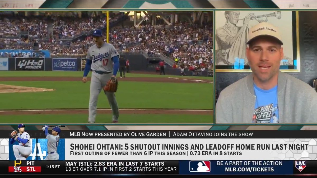 "His compete level on the mound is 100th percentile... he seems to be super locked in." Adam Ottavino breaks down Ohtani "toggling velocities" on his way to a 0.73 ERA in 49 IP.