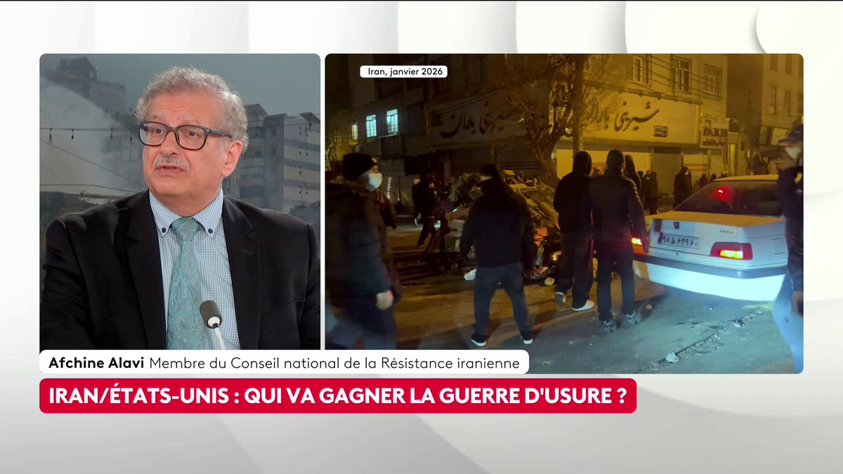 🔴 🗣️ Iran : "C'est un régime qui pour arriver à s'en sortir, à se maintenir au pouvoir, a été obligé d'exécuter ou tuer des milliers de personnes", rappelle Afchine Alavi, membre du Conseil national de la Résistance iranienne. Alban Mikoczy #SurLeTerrain #Canal16