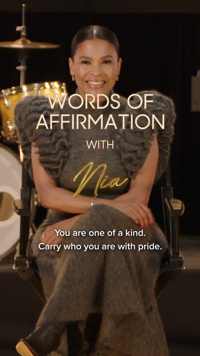 “There is nothing you cannot achieve.” Words of affirmation with Nia Long. #MichaelMovie – NOW PLAYING in theaters: