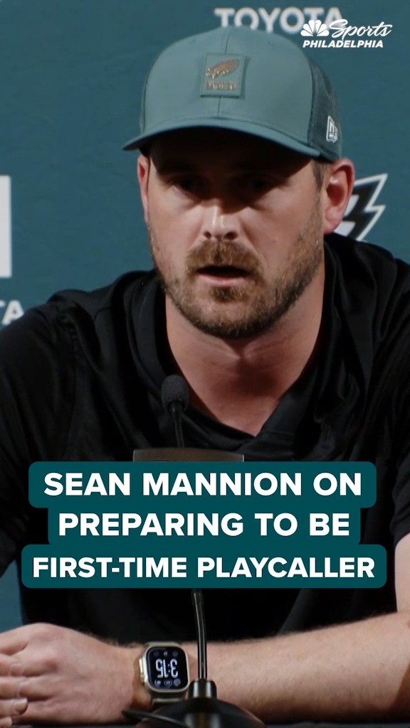 Sean Mannion will be a first-time play caller for the Eagles this season but he's been preparing for the role since his playing days