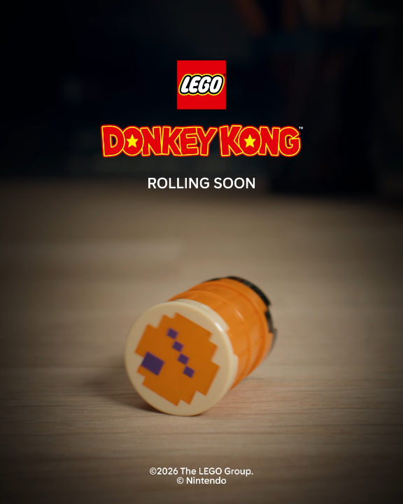 There’s plenty more where that came from! #LEGODonkeyKong #LEGO