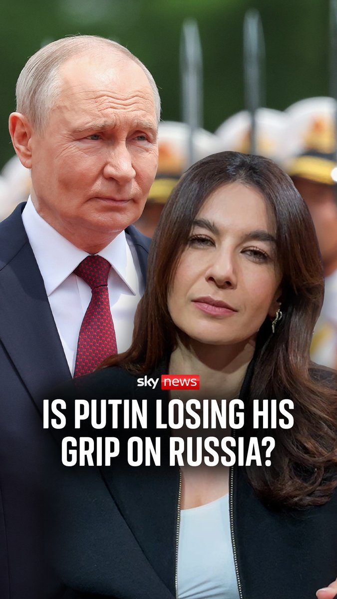 Is Vladimir Putin losing his grip on Russia? Reports of increased security and paranoia surround the Russian leader - but are they accurate? President Putin travelled this week to China for talks with Xi Jinping. Yalda Hakim explains 🔽 #Russia #VladimirPutin