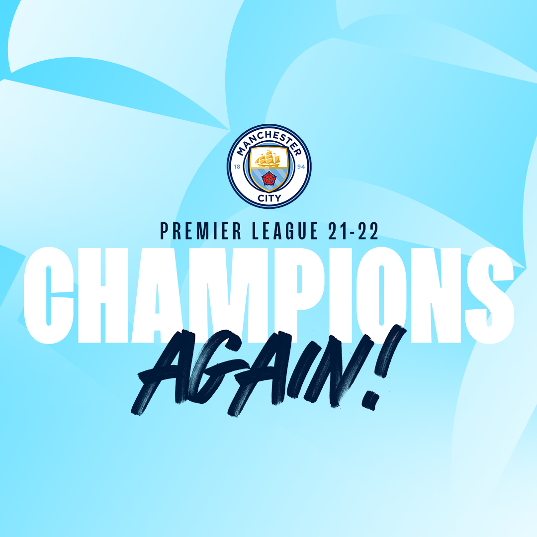 ♻️ BACK-TO-BACK ✅ 29 wins, 99 goals, 93 points 🏆 Crowned Premier League Champions, #OnThisDay in 2022!
